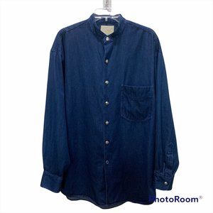 Stubbs Collection Long Sleeve Western Denim Shirt